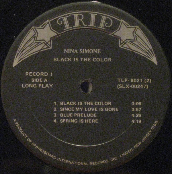 Nina Simone - Black Is The Color | Near Mint (NM) Very Good Plus (VG+)-