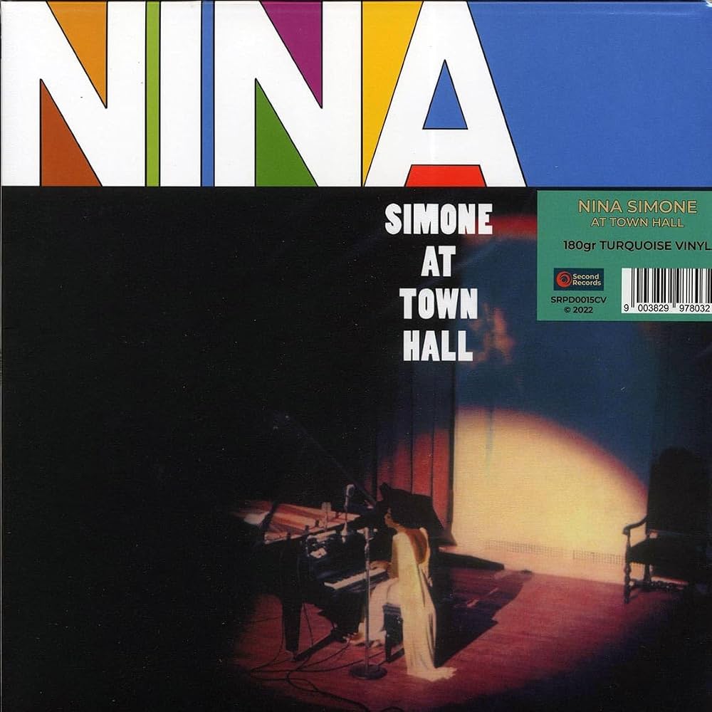 Nina Simone - Nina Simone At Town Hall (180G) [Import] [Turquoise Vinyl] |-