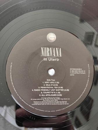 Nirvana - In Utero | Mint (M) Mint (M)-