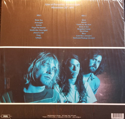Nirvana - Live At Paradiso, Amsterdam - November 25th, 1991 | Mint (M) Mint (M)-