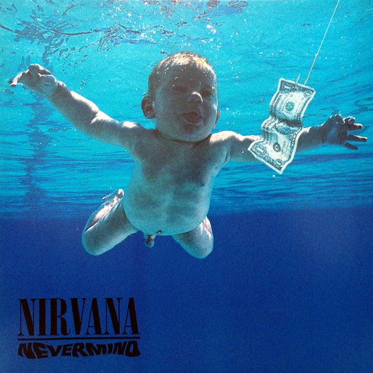 Nirvana Nevermind DGC, Sub Pop LP, Album, RE, 180 Mint (M) Mint (M)-