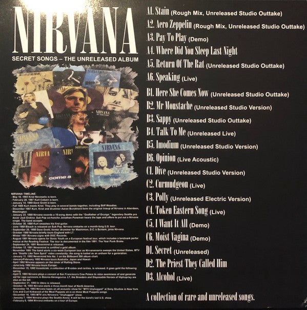 Secret Songs - The Unreleased Album | Mint (M) Mint (M)-