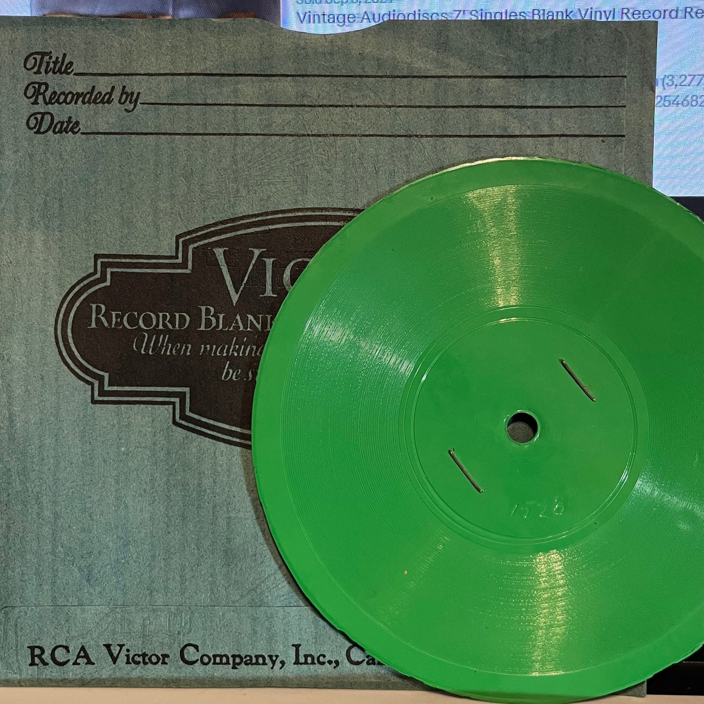 No Artist - No Artist Antique Victor Recording Blank Home Recording | Very Good Plus (VG+) Near Mint (NM)-