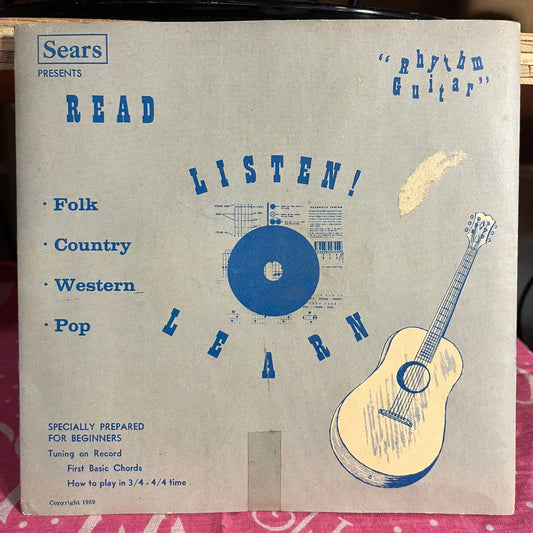 Don Rainey - Sears Roebuck And Co. Presents: Read, Listen! Learn "Rhythm Guitar" 7" | Near Mint (NM) Near Mint (NM)-