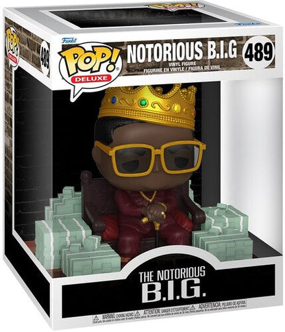 Notorious B.I.G. - Funko POP! Deluxe: The Notorious B.I.G. (Vinyl Figure, Collectible, Deluxe Edition) |-