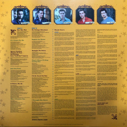 *NSYNC - No Strings Attached (PICTURE VINYL) | Mint (M) Mint (M)-
