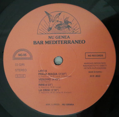 Nu Genea - Bar Mediterraneo (VINYL) | Mint (M) Mint (M)-