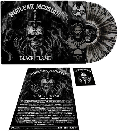 Nuclear Messiah - Black Flame (Limited Edition) [Silver, Black, Clear, Splatter] |-