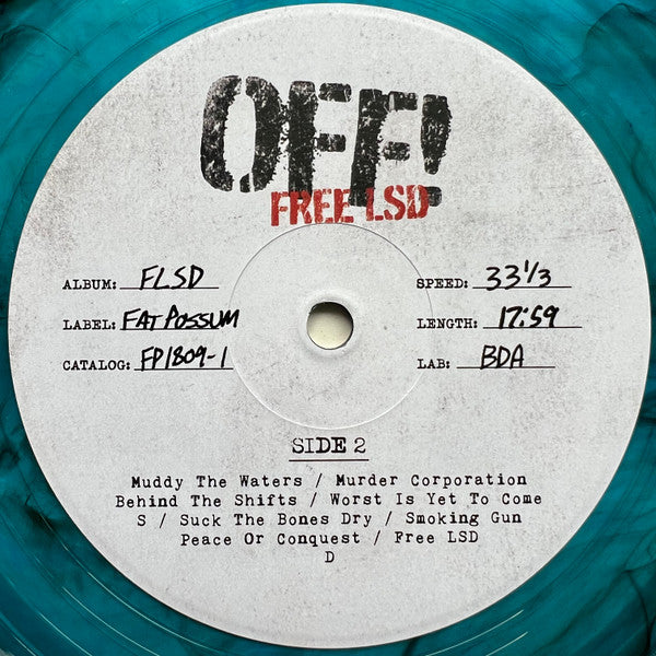 OFF! - Free LSD | Mint (M) Mint (M)-