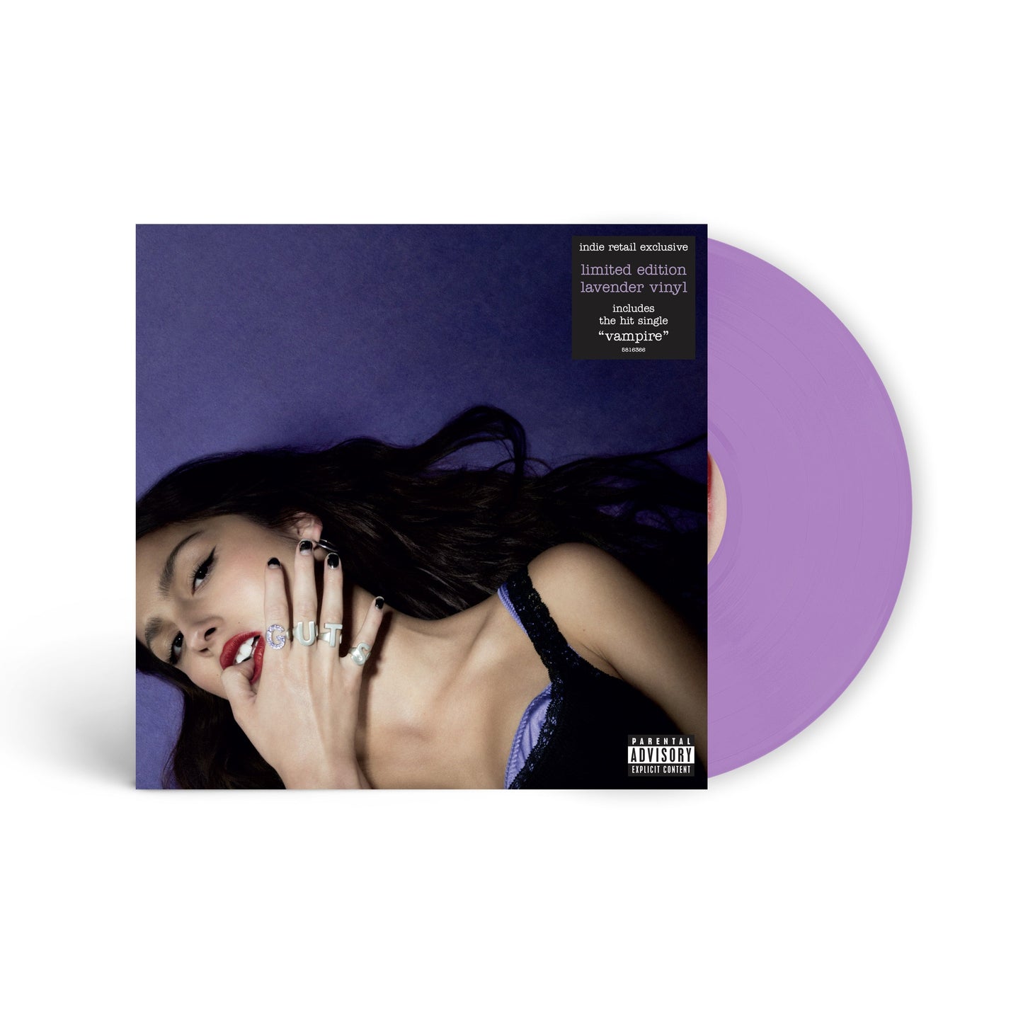 Olivia Rodrigo - Guts [Explicit Content] (Indie Exclusive, Colored Vinyl, Lavender) | Mint (M) Mint (M)-