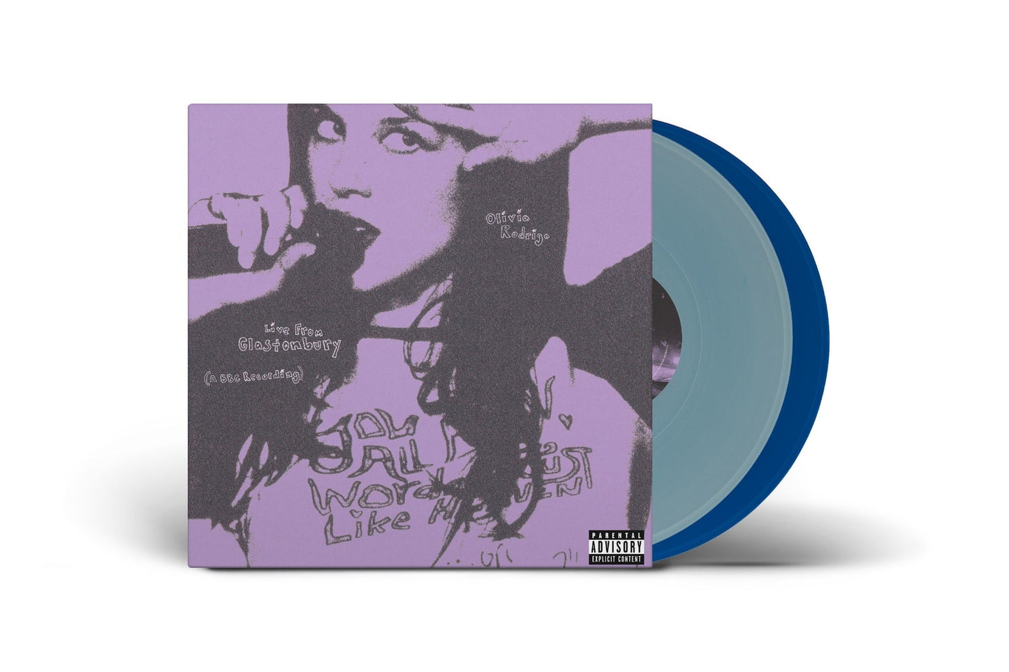 Olivia Rodrigo - Live From Glastonbury (A BBC Recording) (2x LIGHT BLUE/COBALT VINYL) | Mint (M) Mint (M)-