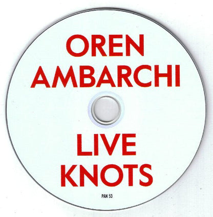 Oren Ambarchi - Live Knots (CD) | Mint (M) Mint (M)-