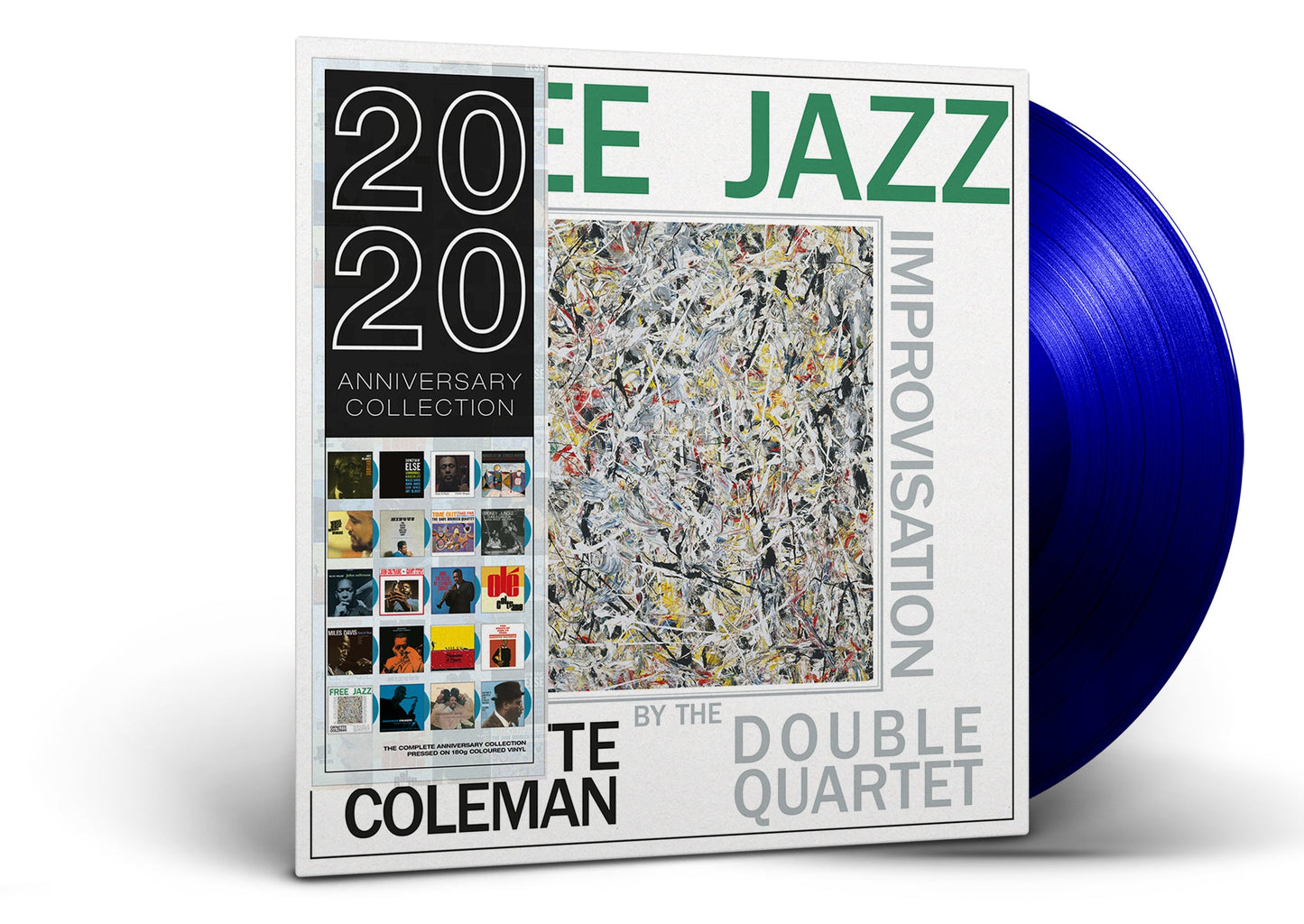 Ornette Coleman Double Quartet - Free Jazz (Blue Vinyl) |-