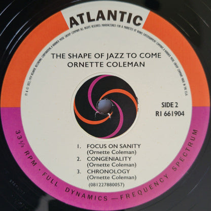 Ornette Coleman - The Shape Of Jazz To Come (VMP VINYL) | Mint (M) Mint (M)-