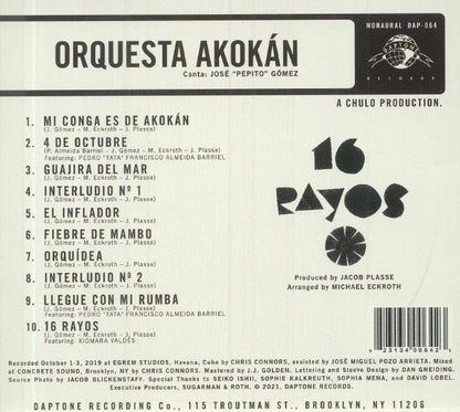 Orquesta Akokán - 16 Rayos | Mint (M) Mint (M)-