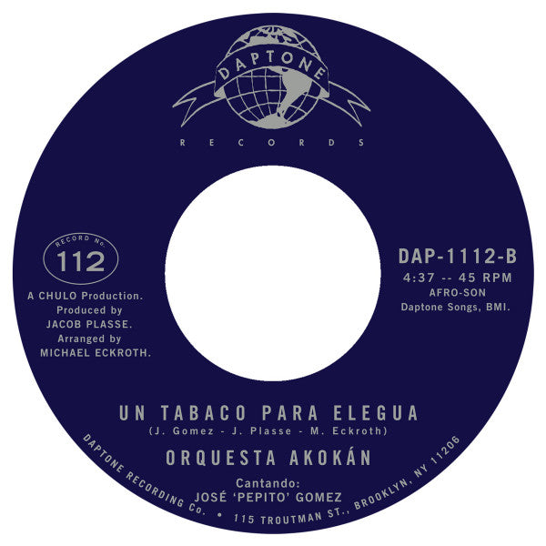 Mambo Rapidito / Un Tabaco Para Elegua (VINYL 7") | Mint (M) Generic-