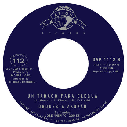 Mambo Rapidito / Un Tabaco Para Elegua (VINYL 7") | Mint (M) Generic-