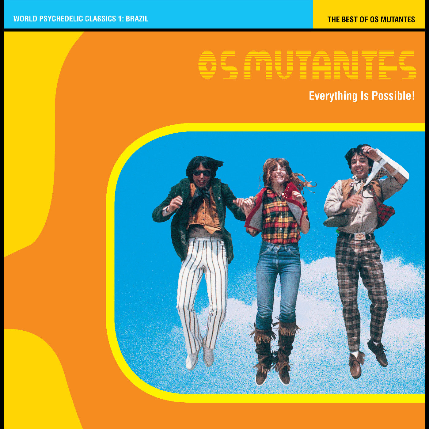 Os Mutantes - Everything Is Possible! The Best Of Os Mutantes (Crystal Blue Persuasion Vinyl) | Mint (M) Mint (M)-