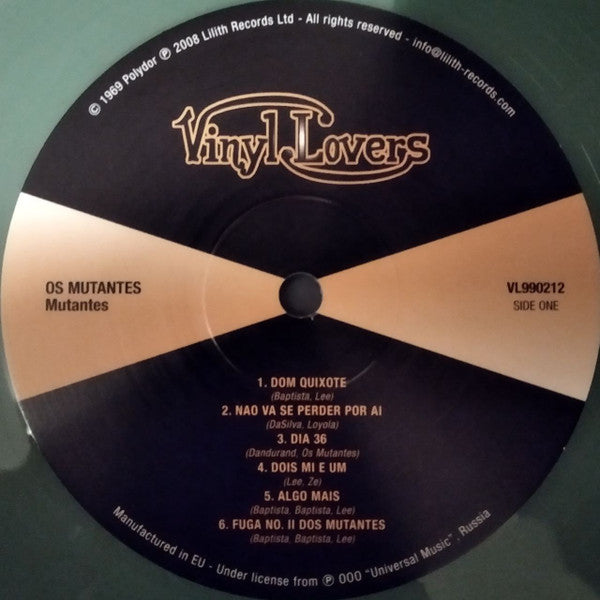 Os Mutantes - Mutantes (COLOR VINYL) | Mint (M) Mint (M)-