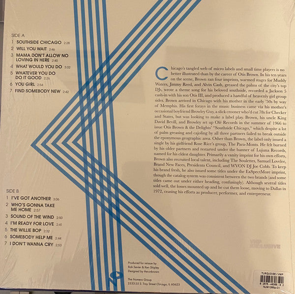 Otis Brown - Southside Chicago | Mint (M) Mint (M)-