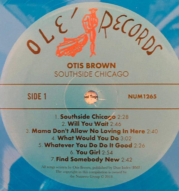 Otis Brown - Southside Chicago | Mint (M) Mint (M)-