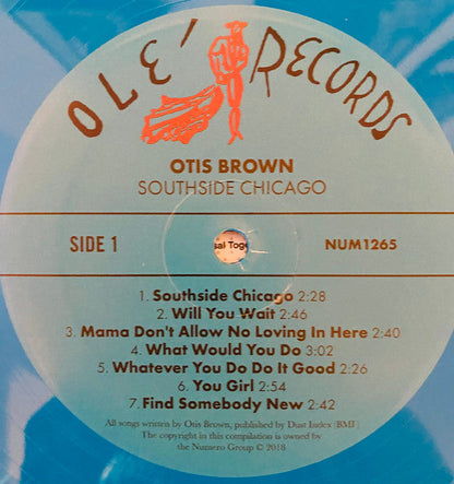 Otis Brown - Southside Chicago | Mint (M) Mint (M)-