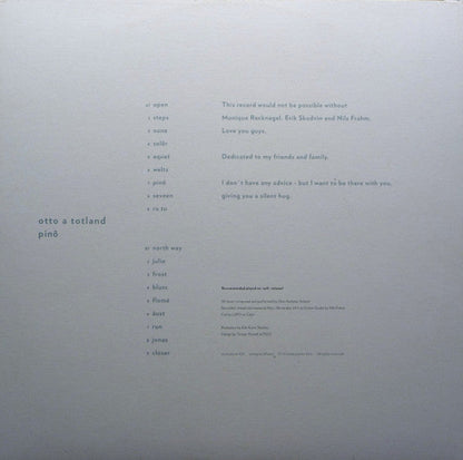Otto A. Totland - Pinô (VINYL LP) | NEW Mint (M) Mint (M)-