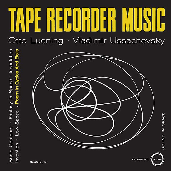 OTTO LUENING/VLADIMIR USSACHEVSKY - Tape Recorder Music (VINYL) | Mint (M) Mint (M)-