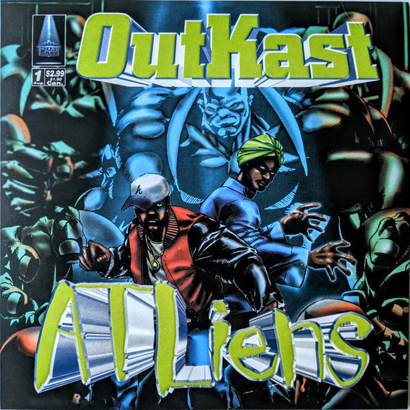 OutKast - ATLiens (VMP | NEON GREEN & BLUE GALAXY VINYL) | Mint (M) Mint (M)-