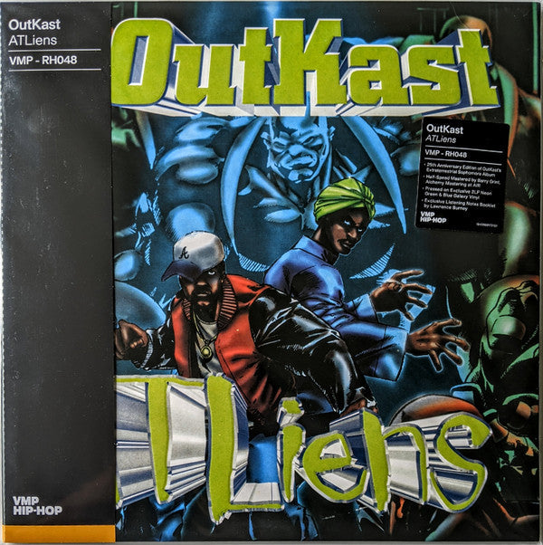 OutKast - ATLiens (VMP | NEON GREEN & BLUE GALAXY VINYL) | Mint (M) Mint (M)-