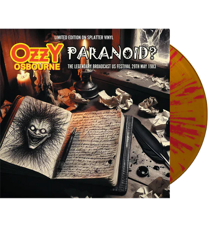 Ozzy Osbourne - Paranoid? US Festival '83 (Orange/Red Splatter Vinyl) [Import] | Mint (M) Mint (M)-