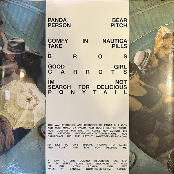 Panda Bear - Person Pitch | Mint (M) Mint (M)-