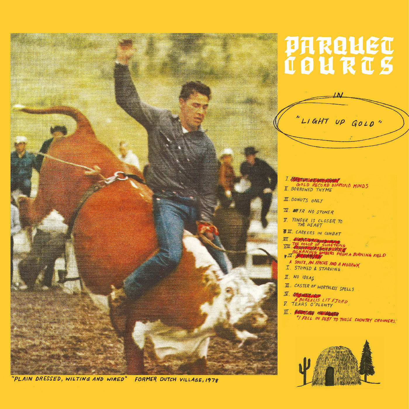 Parquet Courts - (PRE-ORDER 12/12/25) Light Up Gold [CD] | Mint (M) Mint (M)-