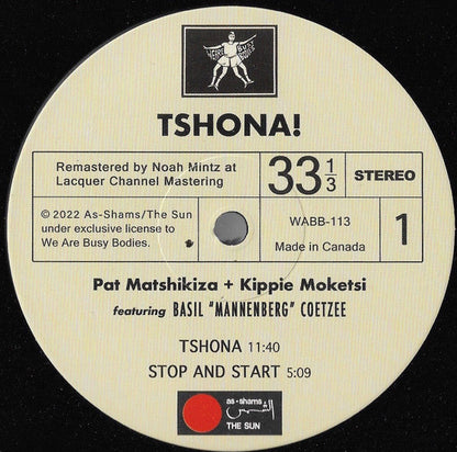 Pat Matshikiza - Kippie Moeketsi Featuring Basil C - Tshona! | Mint (M) Mint (M)-
