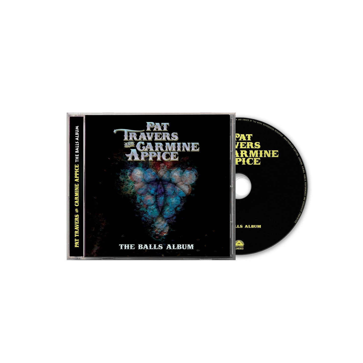 Pat Travers & Carmine Appice - (PRE-ORDER 1/2/26) The Balls Album [CD] |-