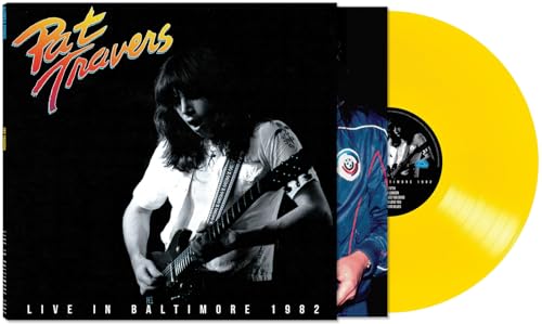 Pat Travers - Live In Baltimore 1982 (Yellow VINYL) | Mint (M) Mint (M)-