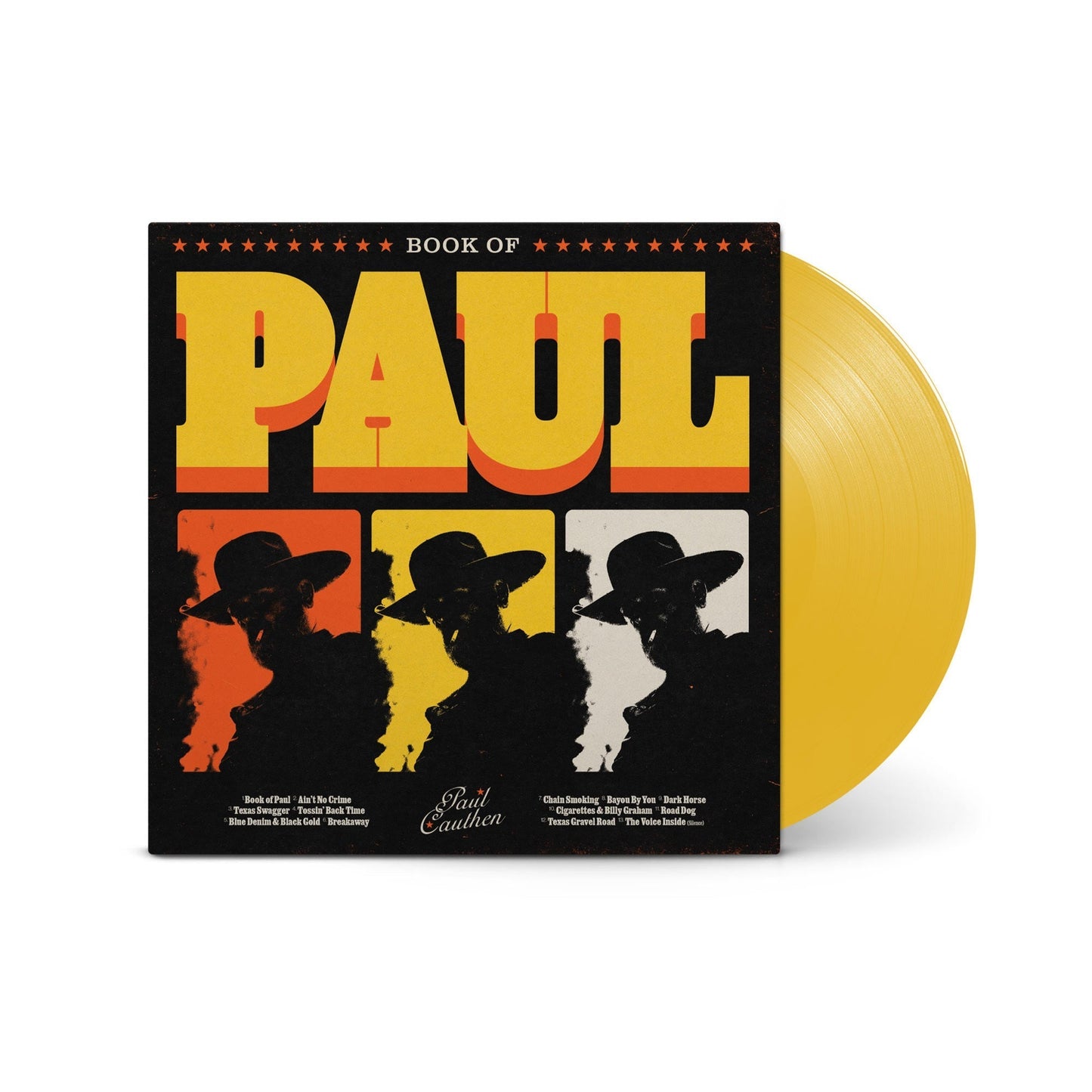 Paul Cauthen - Book Of Paul (YELLOW VINYL) | Mint (M) Mint (M)-