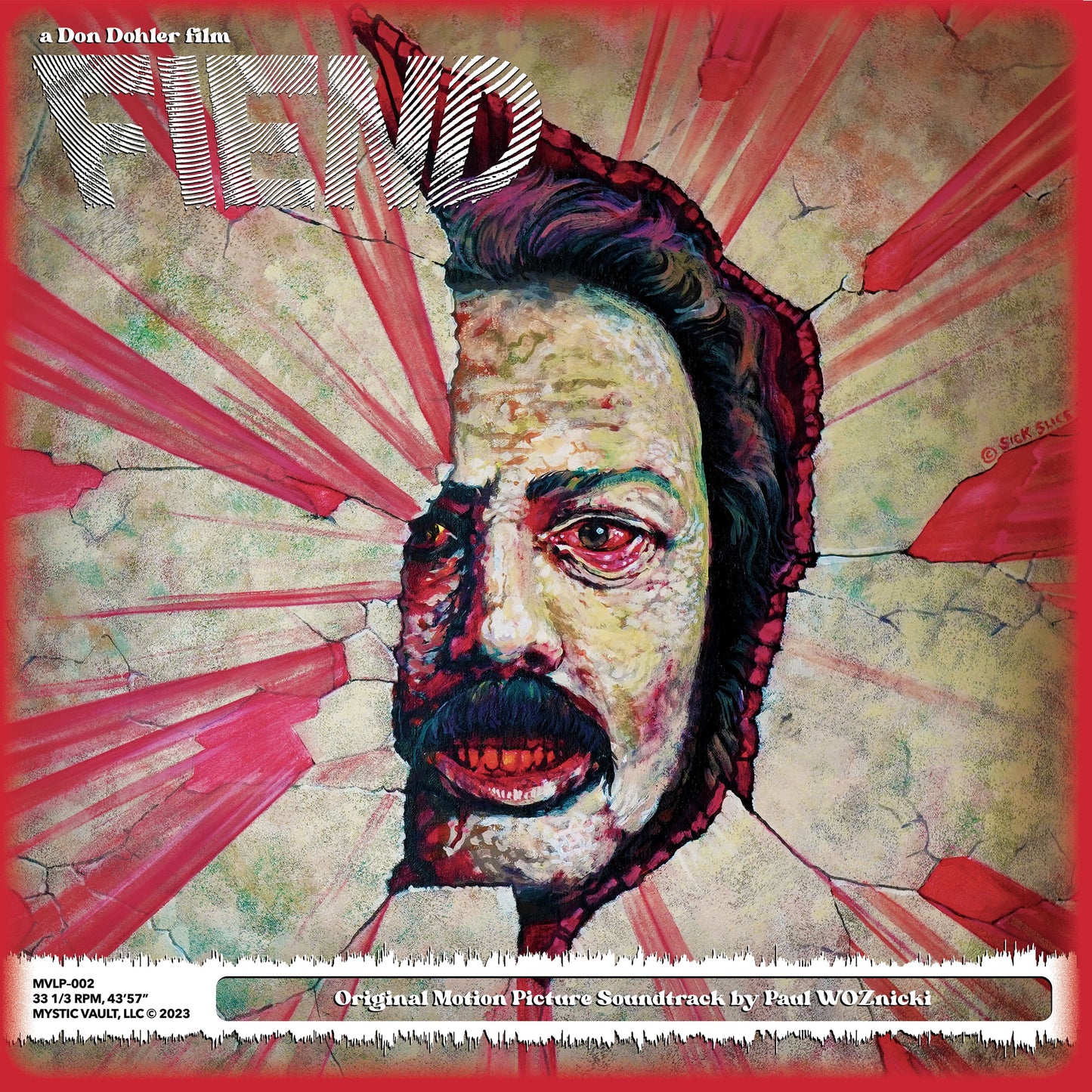 Paul Woznicki - Fiend (Red & Black Marble VINYL LP Mystic Vault MVLP-002) | NEW-