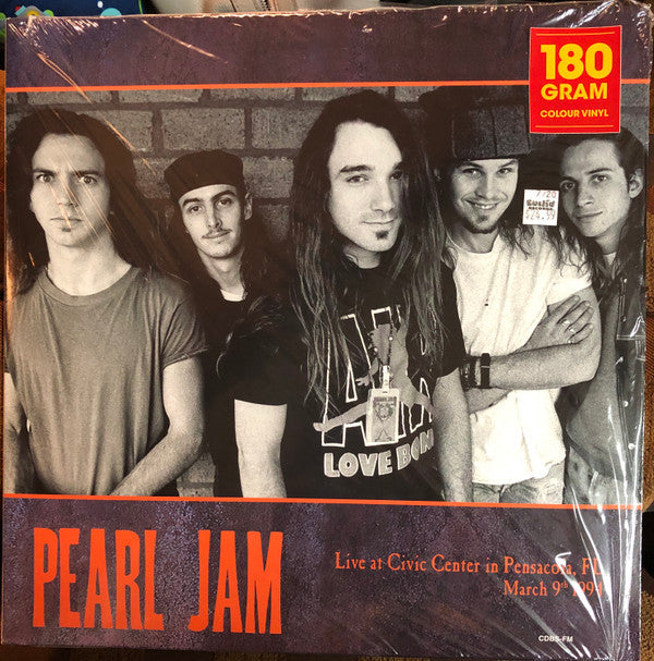 Pearl Jam - Live At Civic Center In Pensacola, FL March 9th 1994 | Mint (M) Mint (M)-