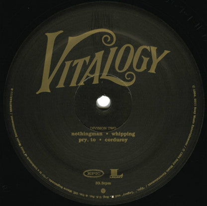 Pearl Jam - Vitalogy (180 GRAM VINYL) | Mint (M) Mint (M)-
