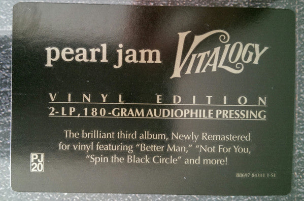 Pearl Jam - Vitalogy (180 GRAM VINYL) | Mint (M) Mint (M)-