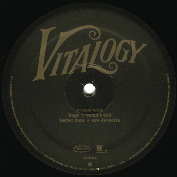 Pearl Jam - Vitalogy (180 GRAM VINYL) | Mint (M) Mint (M)-