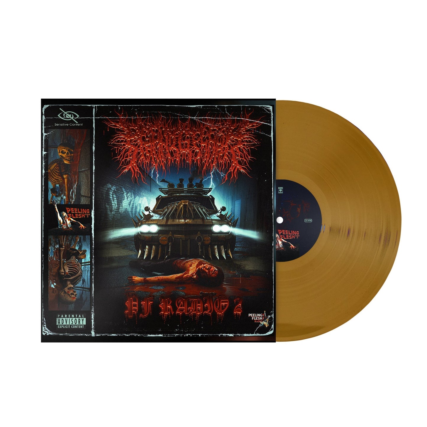Peelingflesh - Pf Radio 2 (Gold Vinyl) |-