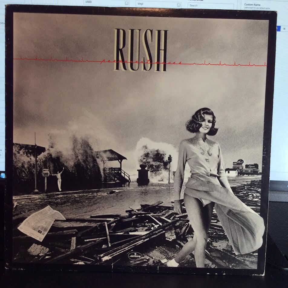 Rush - Permanent Waves (VINYL LP Mercury ‎– SRM-1-4001, Mercury ‎– 9110.143) | USED Very Good Plus (VG+) Very Good Plus (VG+)-