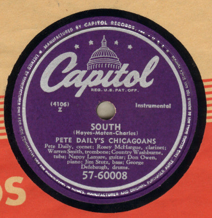 Pete Daily's Chicagoans - She Looks Like Helen Brown / South | Very Good (VG) Generic-