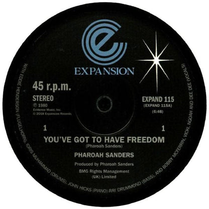 Pharoah Sanders - You've Got To Have Freedom / Got To Give It Up (VINYL) | Mint (M) Mint (M)-