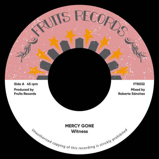 Mercy Gone *7"* | Mint (M) Generic-