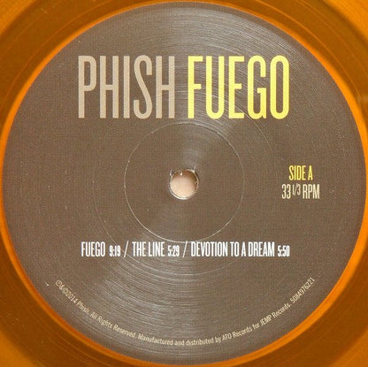 Phish - Fuego [Spontaneous Combustion Ed.] [Flame 2 LP] | Mint (M) Mint (M)-