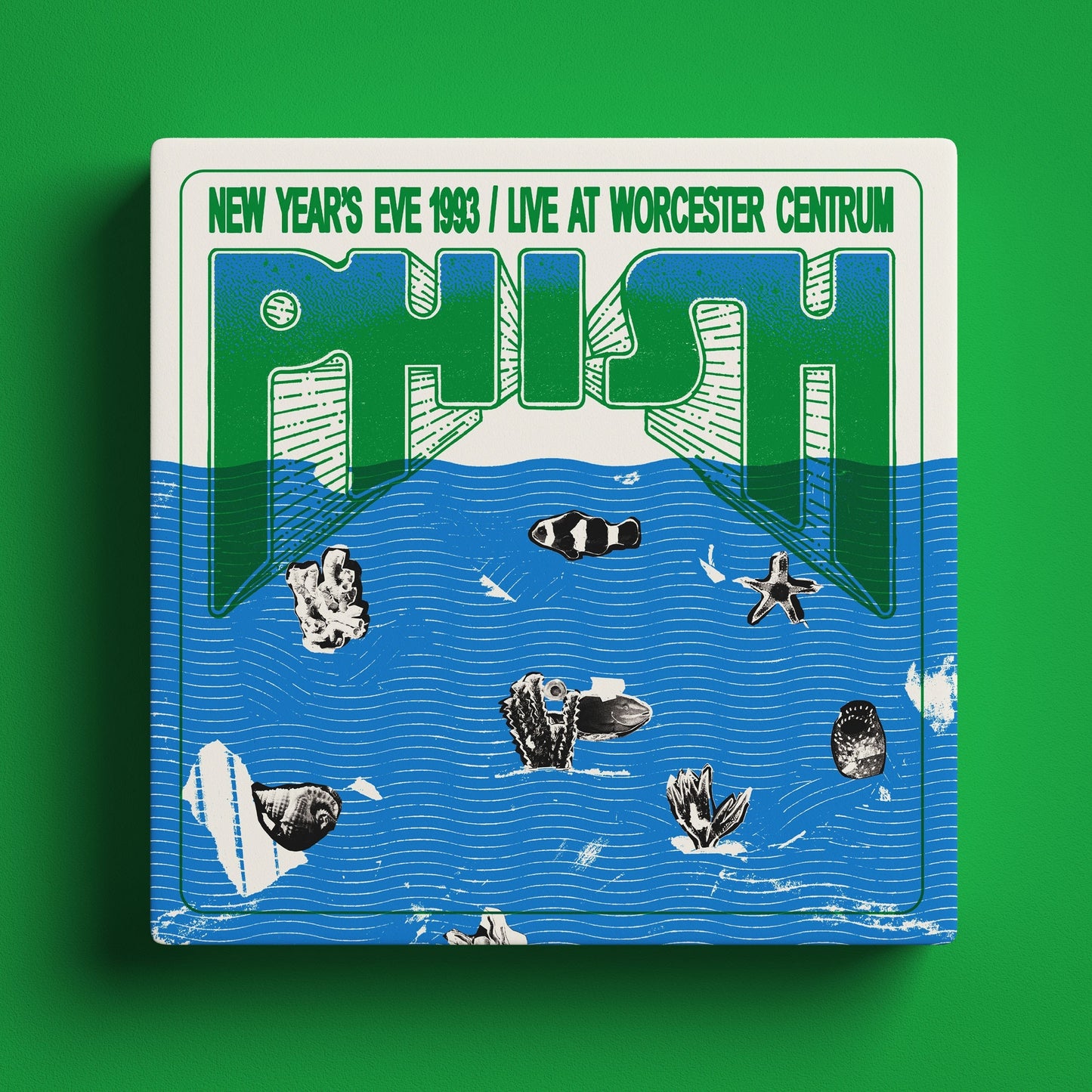 PHISH - New Year's Eve 1993 Live At Worcester Centrum Deluxe Box Set (GREEN 5xVINYL) |-