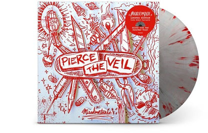 Pierce The Veil - Misadventures (Indie Exclusive, Limited Edition, Colored Vinyl, Red, Silver) |-
